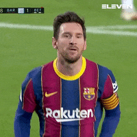 Happy Lionel Messi GIF by ElevenSportsBE
