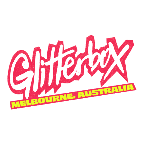 Melbourne Glitterbox Sticker by Defected Records