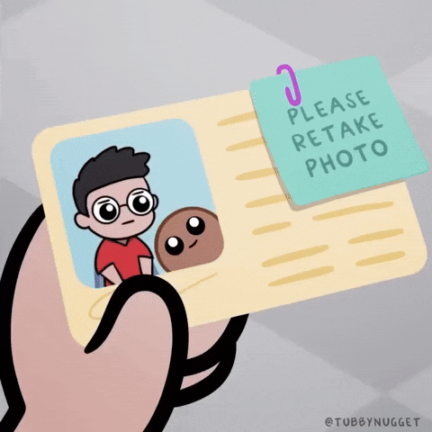 Passport Id GIF by Tubby Nugget