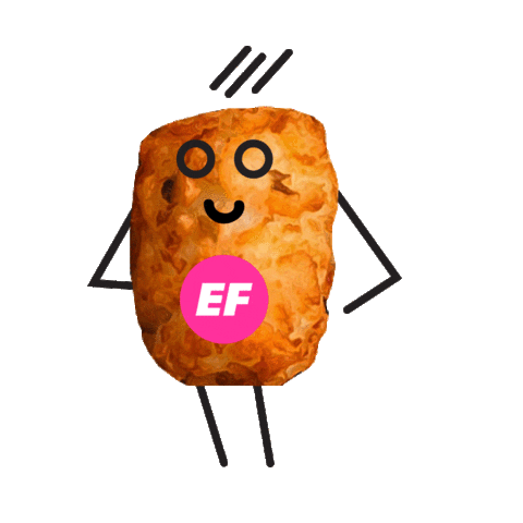 Happy Tater Tot Sticker by EF Education First