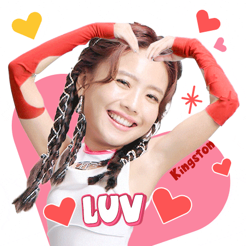 Heart Love GIF by Kingston Technology