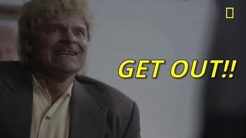 Angry Get Out GIF by National Geographic Channel - Find & Share on GIPHY