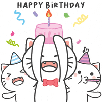 Excited Happy Birthday GIF by Kiki