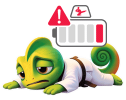Tired Training Sticker by Taekwondo Camaleones