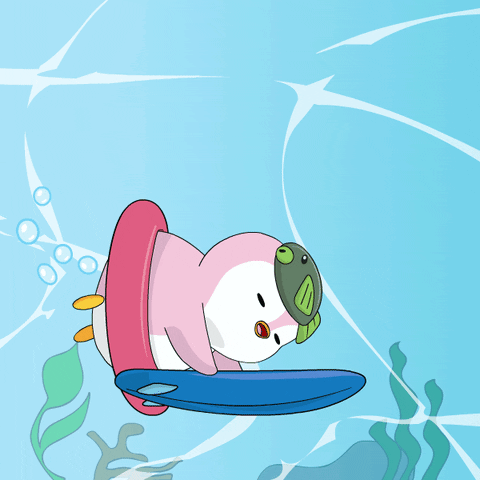 Happy Deep Water GIF by Pudgy Penguins
