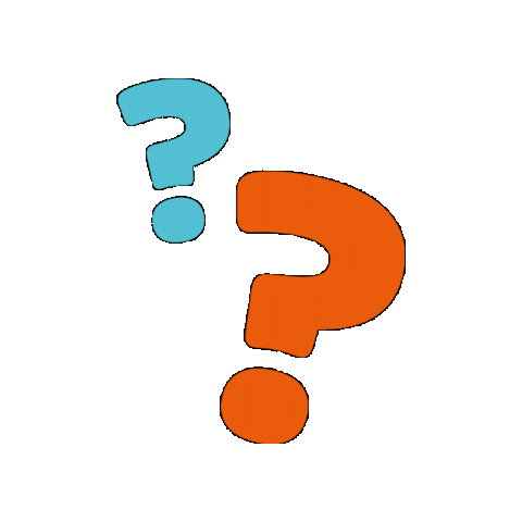 Vraag Vraagteken Sticker by Spieren voor Spieren