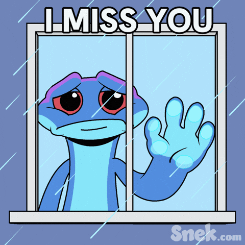 Sad Miss You GIF by Snek