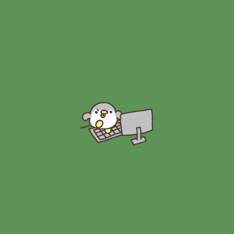 Work Penguin GIF