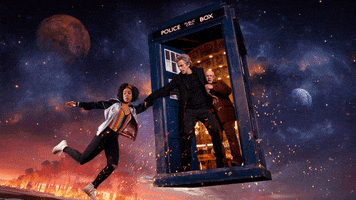 bill flying GIF by Doctor Who