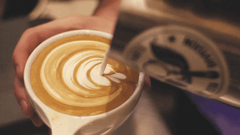 Cappuccino of latte