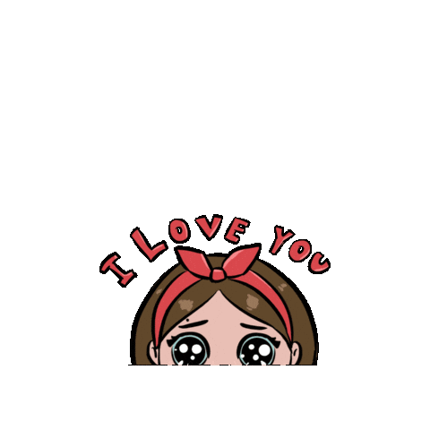 I Love You Girl Sticker