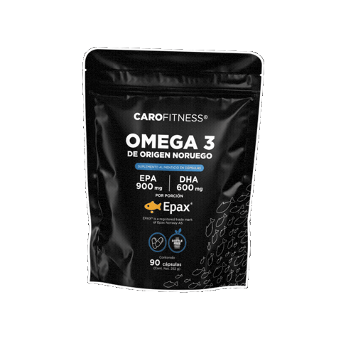 Suplementos Omega3 Sticker by CAROFITNESS