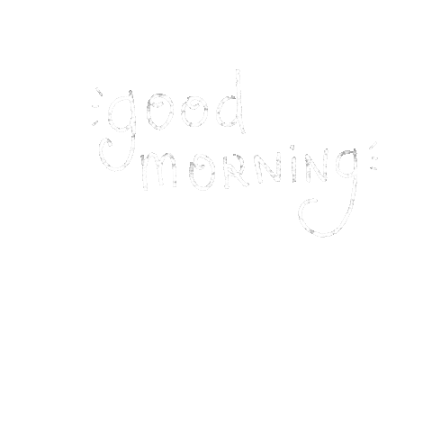 Good Morning Sticker