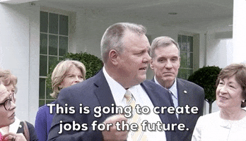 Jon Tester Infrastructure GIF by GIPHY News