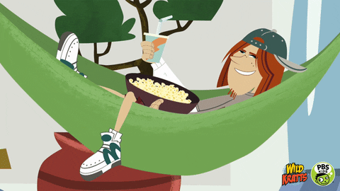 Day Off Popcorn GIF by PBS KIDS - Find & Share on GIPHY