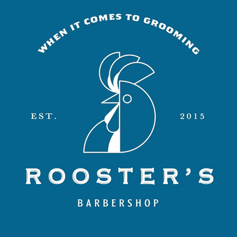 Rooster's Barbershop Athens GIF