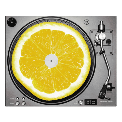 Vinyl Plattenspieler Sticker by Disco-Limo