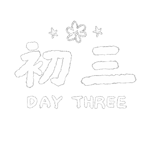 Happy New Year Orange Sticker by christellesayshi