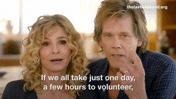 kevin bacon volunteer GIF by Swing Left
