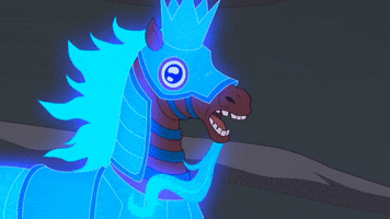 horse what GIF by Cartoon Hangover
