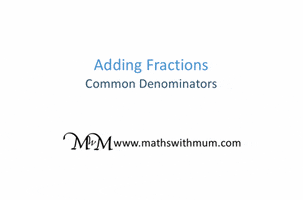 maths fractions GIF
