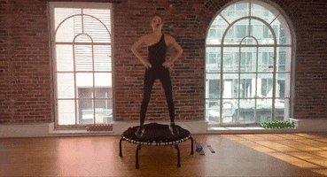 Trampoline GIF by Barre Groove
