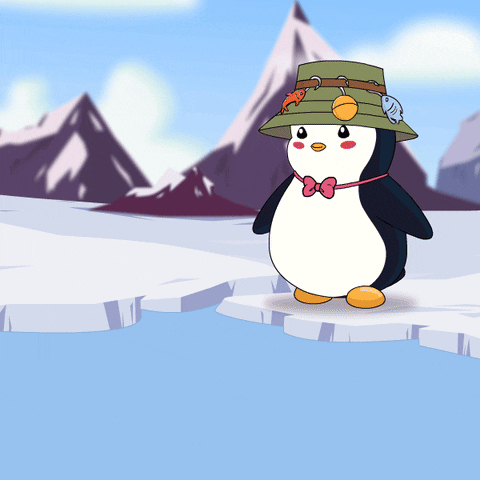 Water Swimming GIF by Pudgy Penguins