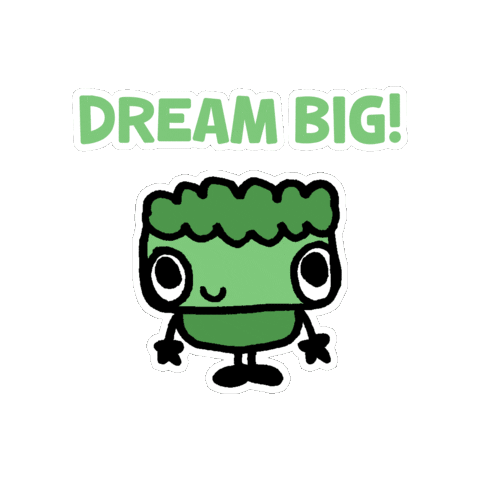 Dreambigger Followyourdreams Sticker by The Pals Universe