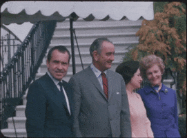 Looking White House GIF by lbjlibrary