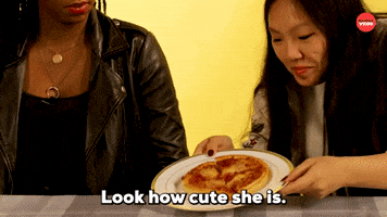 Pizza Look How Cute She Is GIF by BuzzFeed