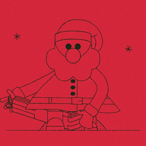 Father Christmas Animation GIF