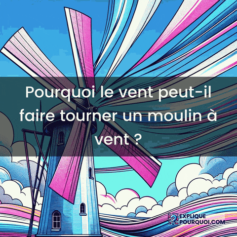 Moulin À Vent GIF by ExpliquePourquoi.com
