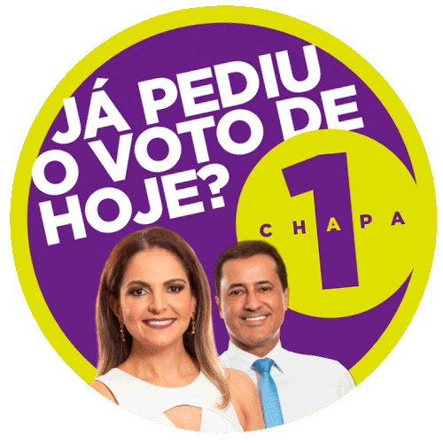 Avanço Presente Chapa 1 OAB/MT Sticker