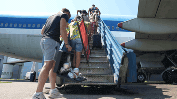 Plane Airplane GIF by Kachel FM