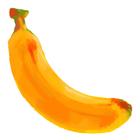 Friends Banana Sticker