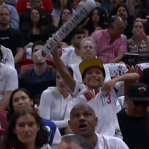 Happy Basketball Game GIF by Miami HEAT