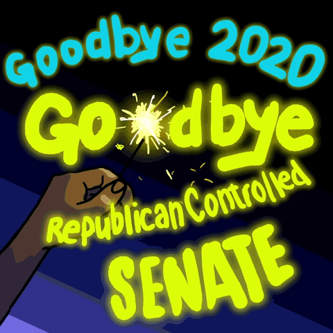 Goodbye 2020, Goodbye Republican Controlled Senate