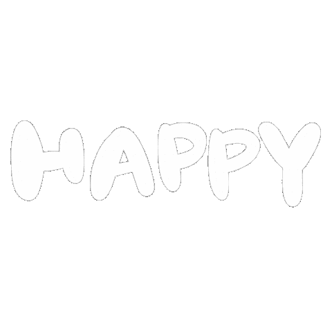 Happy Sticker