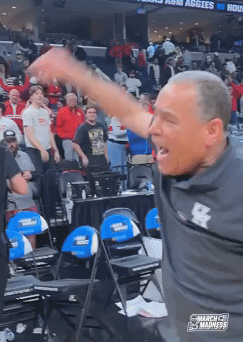 Celebrate Fired Up GIF by NCAA March Madness