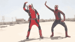 Spiderman Dancing GIF