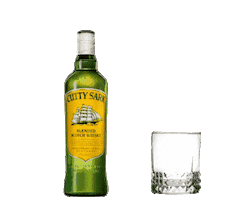 Cutty Sark Scotch Whisky Sticker