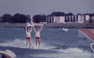 Skiing Daredevil GIF by Texas Archive of the Moving Image