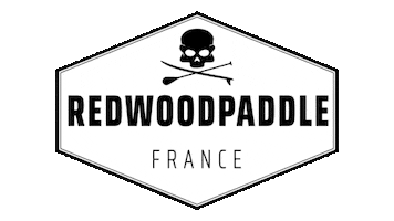 Skull Surf Sticker by RedwoodPaddle