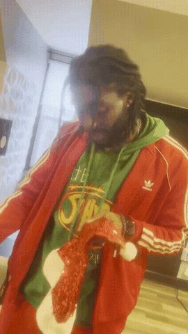 Santa Hat Christmas GIF by L'Sonne