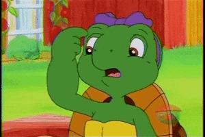 confused franklin the turtle GIF