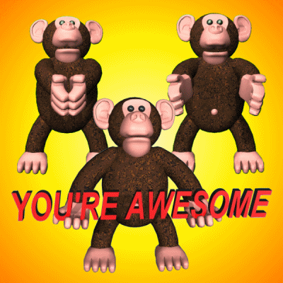 i love you monkey teddy