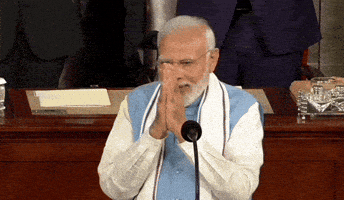 Narendra Modi Thank You GIF by GIPHY News