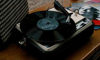 record player GIF by Maudit