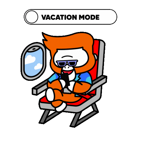 Vacation Flight Sticker by airasia