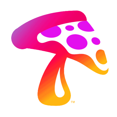 Logo Pizza Sticker by Mellow Mushroom